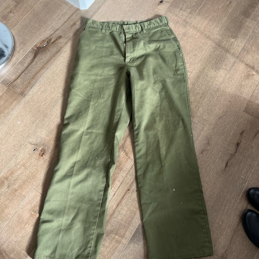 Vintage Green Pants